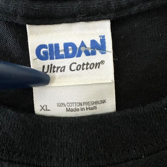 Vintage Al Capone Mugshot T-Shirt XL Black Gangster Mafia Chicago Mob Tee - Picture 8 of 8